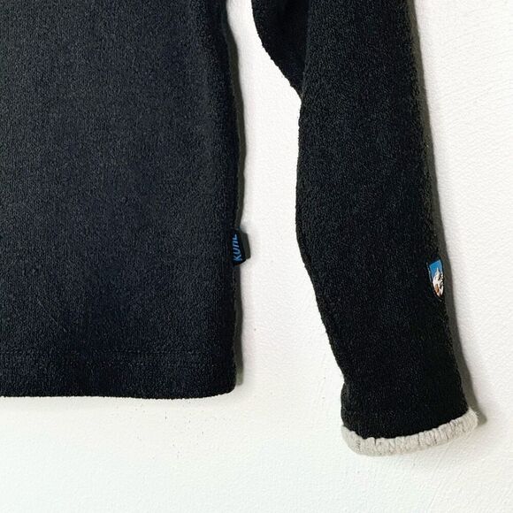 Kuhl Alfpaca Mock Neck Dark Brown Pullover Sweater - Kids US M - Picture 3 of 7